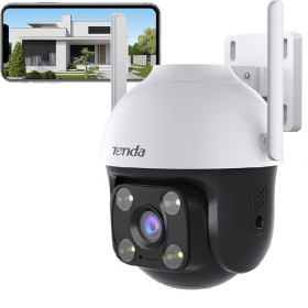 CAMARA ROTATIVA TENDA OUTDOOR FULL-COLOR CH7-WCA 4MP 360 WIFI IP AUDIO BIDIRECCIONAL