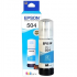 TINTA EPSON 504 CYAN 70ML ORIGINAL