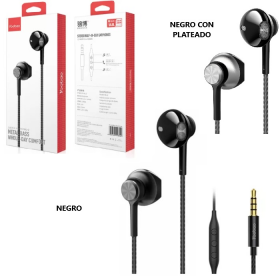 AUDIFONO 3.5MM STEREO SEMI-INTRAAURALES YOOBAO YBL-2