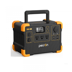 ESTACION ENERGIA PORTATIL PECRON 1200W 25,6 V/24 AH BATERIA LIFEPO4