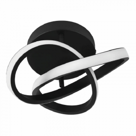 LAMPARA DE TECHO LED DECORATIVA CALIDA KASALIGHT DI-36-BK-30K-Z