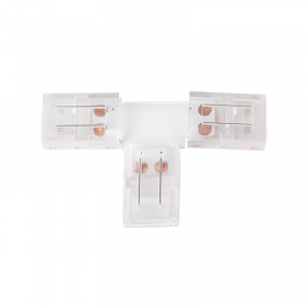 CONECTOR EN T PARA CINTA LED COB 8MM