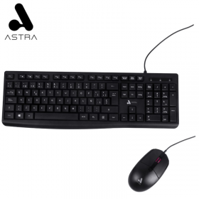 KIT DE TECLADO Y MOUSE USB ASTRA K11