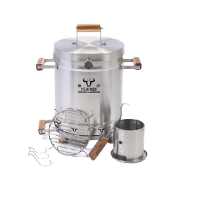 BARRIL MINI ACERO INOXIDABLE 50X30CM. CAPACIDAD 4K. STEACK AND BEER