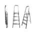 ESCALERA DE ALUMINIO 4 TRAMOS 42.5X80.5X128.5CM BRUFER
