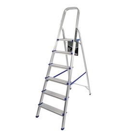 ESCALERA DE ALUMINIO 6 TRAMOS 177X44X99CM. BRUFER 