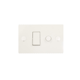 ATENUADOR DIMER + INTERRUPTOR SIMPLE BLANCO 3WAY VIMAR 06057 1P 10AX 