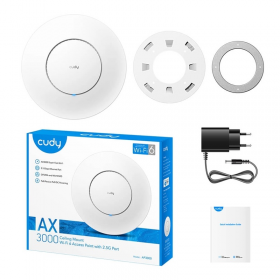 CUDY ACCESS POINT AX3000 WIFI 6 DOBLE BANDA AP3000