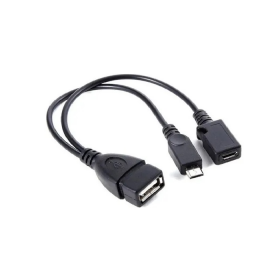 CABLE ADAPTADOR OTG MICRO USB PARA ROKU/ SMART TV/ FIRE STICK