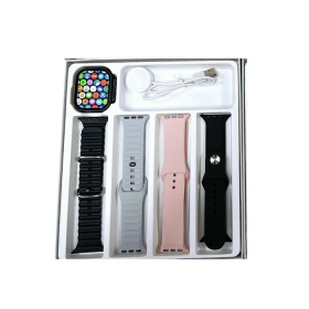 RELOJ INTELIGENTE SMARTWATCH T900 FOUR 1 RELOJ +4 CORREAS