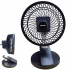 VENTILADOR RECARGABLE BLACK Z HAMMER TIPO PINZA CON LUZ LED 8 PULG BAT 3.7V 3AH EM0202