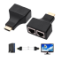 electronica.com.ve EXTENSOR HDMI DOBLE POR CABLE RED RJ45 HASTA