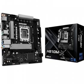 TARJETA MADRE INTEL CORE ULTRA SERIE 2 LGA1851 2XDDR5 DIMM ASROCK H810M-X