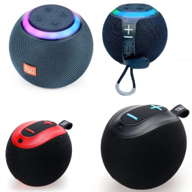 CORNETA BLUETOOTH PORTATIL WIRELESS MINI LED RGB TG-683/623