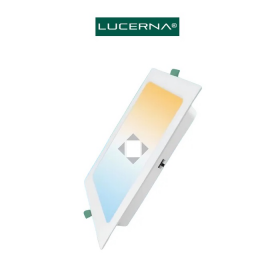 PANEL LED CUADRADO 4 PULG 6W EMPOTRABLE COMPACT LUMEN 3 TONOS 3000K/4000K/6500K LUCERNA