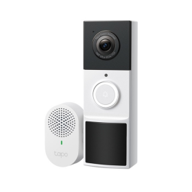 TIMBRE INTELIGENTE TPLINK TAPO D210 IP65 CON CAMARA 2K 3MP VISION NOCTURNA AUDIO BIDIRECCIONAL