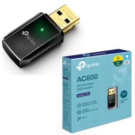 ADAPTADOR USB WIFI INALAMBRICO AC600 ARCHER T2U MINI SIZE TPLINK DUAL