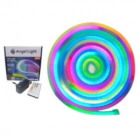 CINTA LED NEON STRIP RGBIC 5 METROS 36W CON CONTROL COMPATIBLE CON ALEXA AC85-265V DC24V