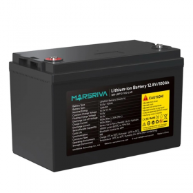 BATERIA SELLADA MARSRIVA DE LITIO 12.8V - 100 AH MR-LFP12-100-LAR