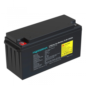 BATERIA SELLADA MARSRIVA DE LITIO 12.8V - 200 AH MR-LFP12-200-LAR