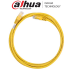 PATCH CORD DAHUA 1 METRO AMARILLO CAT 6 100% COBRE DH-PFM972-6U-1