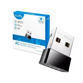 ADAPTADOR INALAMBRICO USB WIFI CUDY NANO WU650 AC650