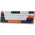 TECLADO REDRAGON GAMER MECANICO RGB FIDD 60% USB K683WBO-RGB-M