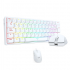 KIT REDRAGON GAMER TECLADO MECANICO RGB K617RGB-SP + MOUSE M724 BLANCO S143W