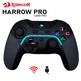 GAMEPAD CONTROL INALAMBRICO REDRAGON GAMER PS3 PC HARROW PRO V1 G808-PRO V1 