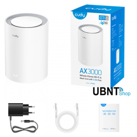 CUDY M3000 1 PACK SISTEMA WI-FI 6 MESH MALLA PARA TODO EL HOGAR AX3000