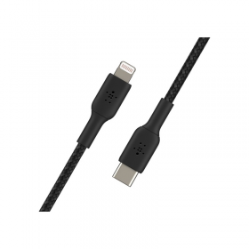 CABLE IPHONE DATA TIPO C-LIGHTNING 3.0 HANK 2 METROS C233 REFORZADO
