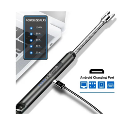 ENCENDEDOR ELECTRICO PORTATIL RECARGABLE USB TIPO C