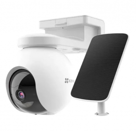 KIT CAMARA OUTDOOR IP WIFI SMART EZVIZ CB8 PRO 4K TIPO C BATERIA+PANEL SOLAR AUDIO BIDIRECCIONAL CS-