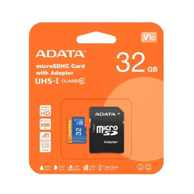 MEMORIA ADATA 32GB MEMORIAS MICRO SD AUSDH32GUICL10-RA1