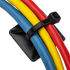 BASE ADHESIVA PARA CABLES WIREPLUS 30MM X 30MM 100 UDS