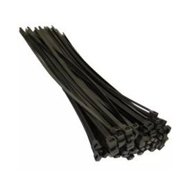 TIE WRAP - TIRRAP NEGRO ZAXON 4.8 X 300 MM 50PCS JZ-7081