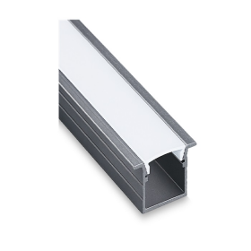 PERFIL PARA CINTA LED DE ALUMINIO 3 METRO 0.7CM X 0.9CM X 1.3CM 