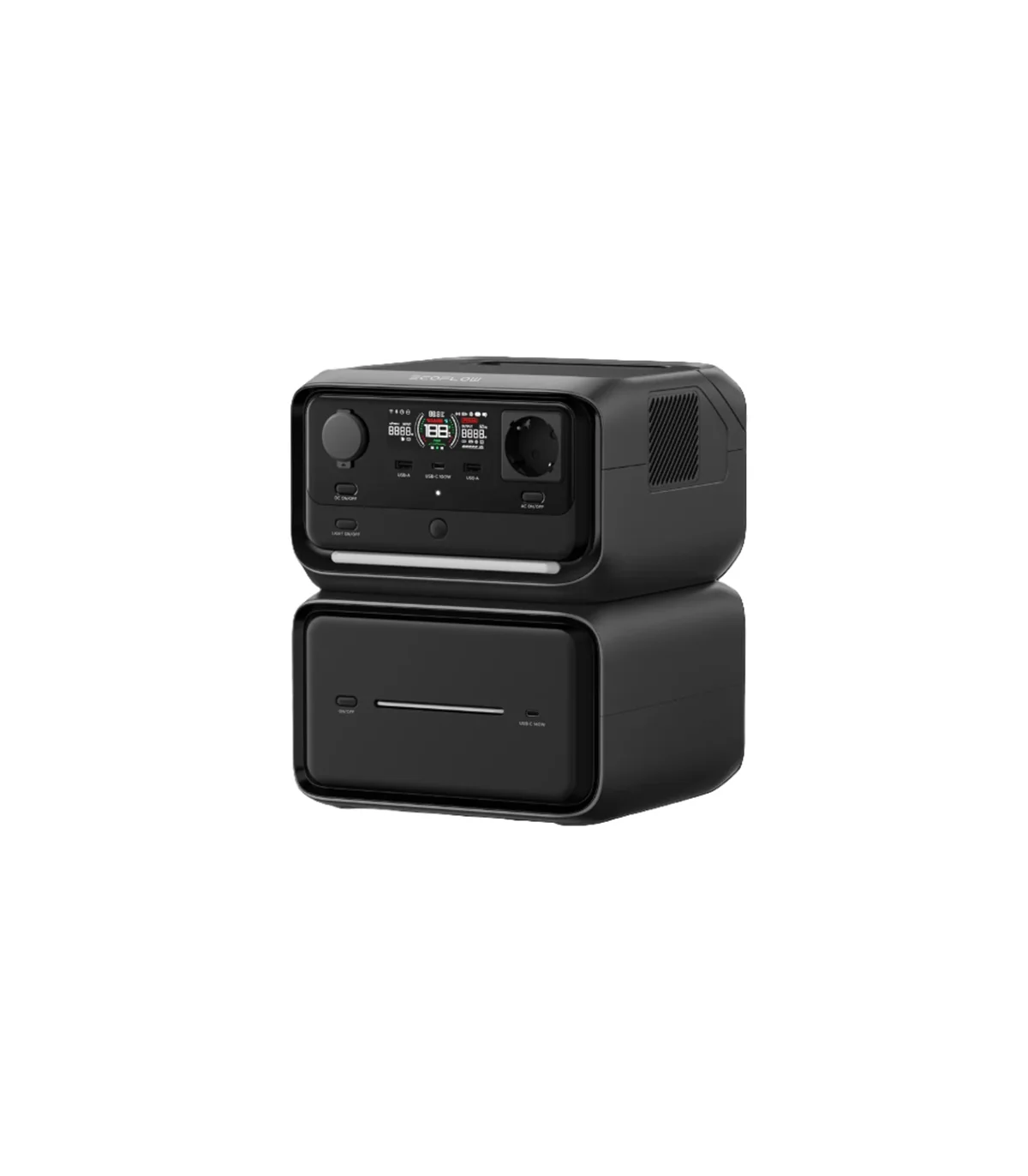 ESTACION ENERGIA PORTATIL ECOFLOW RIVER 3 858WH 1200W CONTROL INTELIGENTE BATERIA LIFEPO4