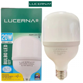 BOMBILLO LED INDUSTRIAL 20W E27 6K LUCERNA 1 AÑO DE GARANTIA 