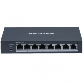 SWITCH 8 PUERTOS GIGABIT 10/100/1000MBPS (4 PUERTOS POE) HIKVISION DS-3E0508P-O(O-STD)