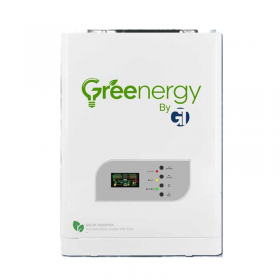 INVERSOR GREENERGY 6300VA 5000W 48VDC 220VAC MPPT 120A PV150V FUNCION