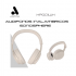 AUDIFONO INALAMBRICO ASTRA SONOSPHERE BLUETOOTH 3.5MM-TIPO C 10M 40 HORAS BLANCO HP001WH
