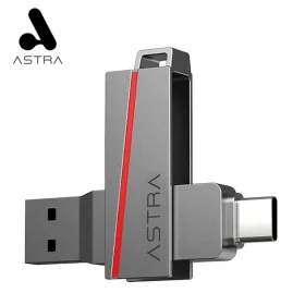 PENDRIVE ASTRA 256GB DUAL SLIM USB 3.2 ASUSB256GB
