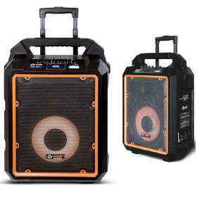 CORNETA BLUETOOTH PORTATIL RECARGABLE MOONKI CON MICROFONO Y LUZ LED MS-1200B