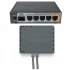 ROUTER WIFI MIKROTIK 5 PUERTOS GIGABIT ETHERNET + PUERTO SFP + PUERTO USB RB760IGS-HEX S