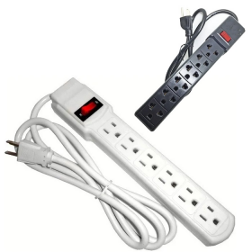REGLETA ELECTRICA GTRONIC 6 TOMAS POWERSTRIP GT-0058R