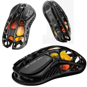 MOUSE GAMER GRAVASTAR MERCURY M2 USB/INALAMB. 26K DPI26000 STEALTH BLACK M2_BLK