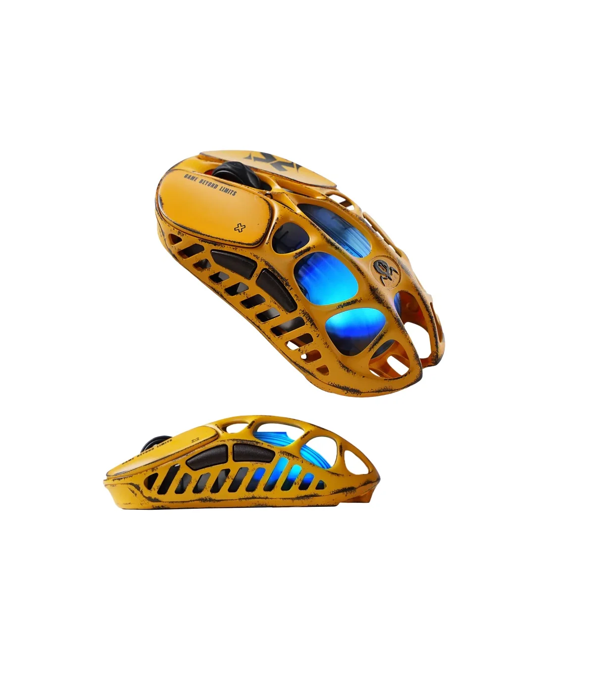 MOUSE GAMER GRAVASTAR MERCURY X USB/INALAMB. RGB MAGNESIUM ALLOY DPI32000 YELLOW GS X_YLW