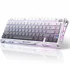 TECLADO GRAVASTAR GAMER MECANICO RGB MERCURY K1 INALAMBRICO ALUMINUM ALLOY GS K1_GWHT