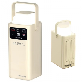 POWER BANK CARGA RAPIDA 50.000MAH PANTALLA LED